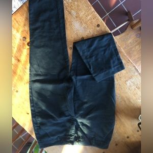 Merona black chino work pants.